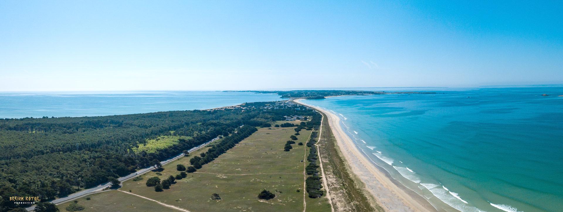 Accès à la presqu'île de Quiberon